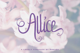 Allice: A Font That Adds Romance to Branding