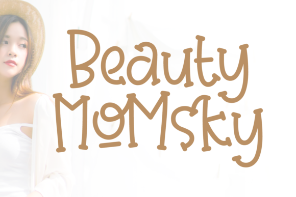 Beauty Momsky: A Whimsical Handwritten Font for Digital Brands