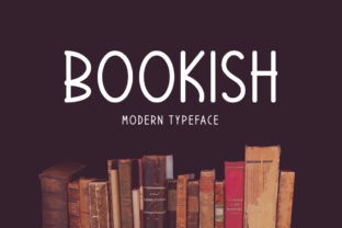 Bookish: A Playful Display Font with Real Branding Charm