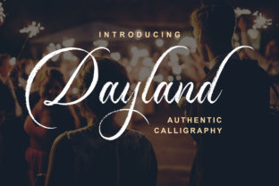 Dayland: A Romantic Handwritten Font for Digital Branding