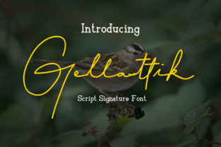 Gellattik: A Handwritten Font That Elevates Digital Design