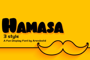 Hamasa: A Bold Script Font for Campaign Creativity