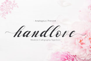 Handlove: A Script Font with Delicate Charm for Editorial Design