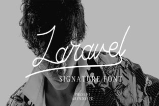 Laravel: A Handwritten Script Font for Digital Charm