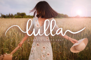 Lulla: A Handwritten Script Font with Romantic Charm