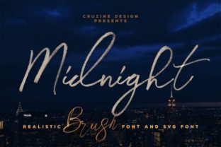 Midnight: A Script Font for Modern Web Design