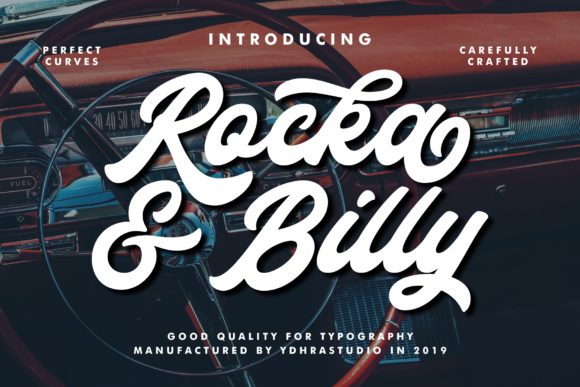 Rocka Billy: A Rock N Roll Font for Editorial Design