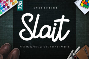 Slait: A Sweet, Cool Handwritten Font for Small Business Branding
