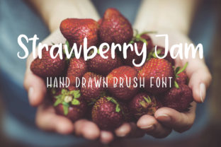 Strawberry Jam: A Handwritten Font for Creative Crafters