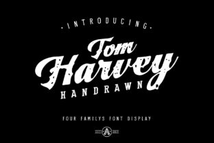 Tom Harvey: A Handwritten Font with Editorial Warmth