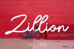 Zillion: A Handwritten Font with Editorial Warmth